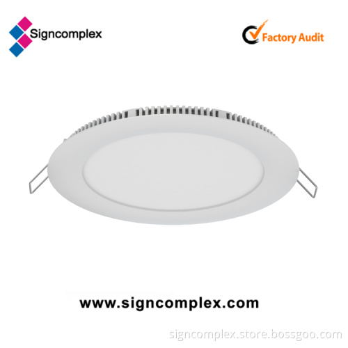 11W Embedded LED Round Panel Light